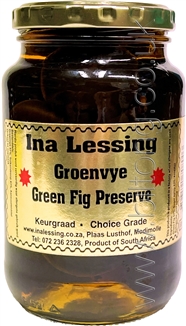 Ina Lessing Green Fig Preserve 500g