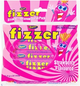 2 for 1 Strawberry Fizzers Beacon pack of 5