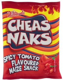 Willards Cheas Naks Tomato Flavoured 135gm