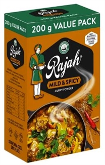 Rajah Mild & Spicy Curry Powder 200g