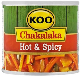 Koo Chakalaka Hot & Spicy 215g tin