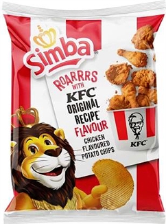 Simba Potato Chips KFC Original Chicken Flavour 120g