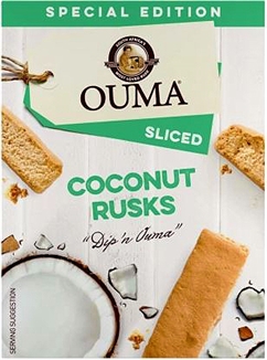 Ouma Sliced Coconut Rusk 450g