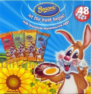 Easter Eggs Marshmellow Beacon box 48