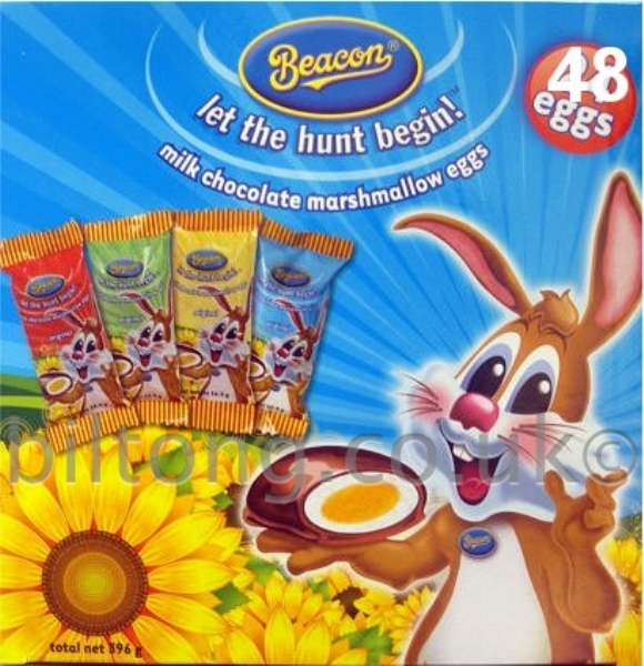 Easter Eggs Marshmellow Beacon box 48 Susmans Best Beef Biltong