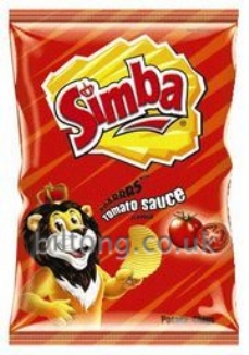 Simba Tomato Sauce Chips 120 gm