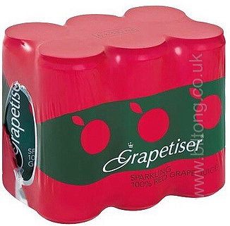Red Grapetiser 330ml 6 pack