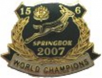 Lapel Badge Rugby World Champions 2007