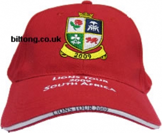 Lions Rugby Cap 2009 Tour